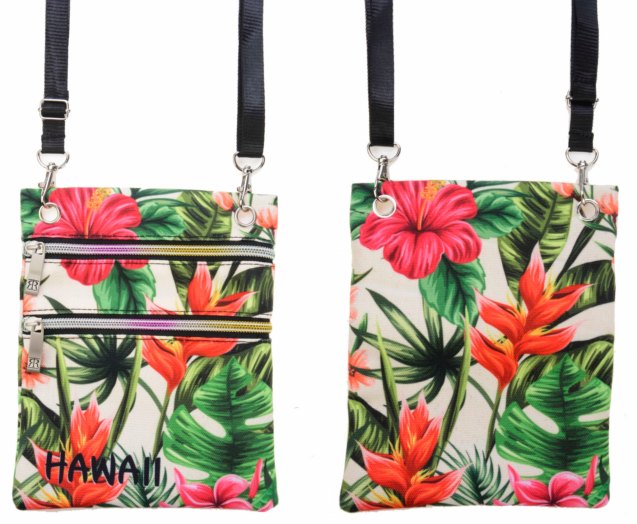 PASSPORT HOLDER BAG - HAWAII FLORAL [MULTIPLE COLORS]