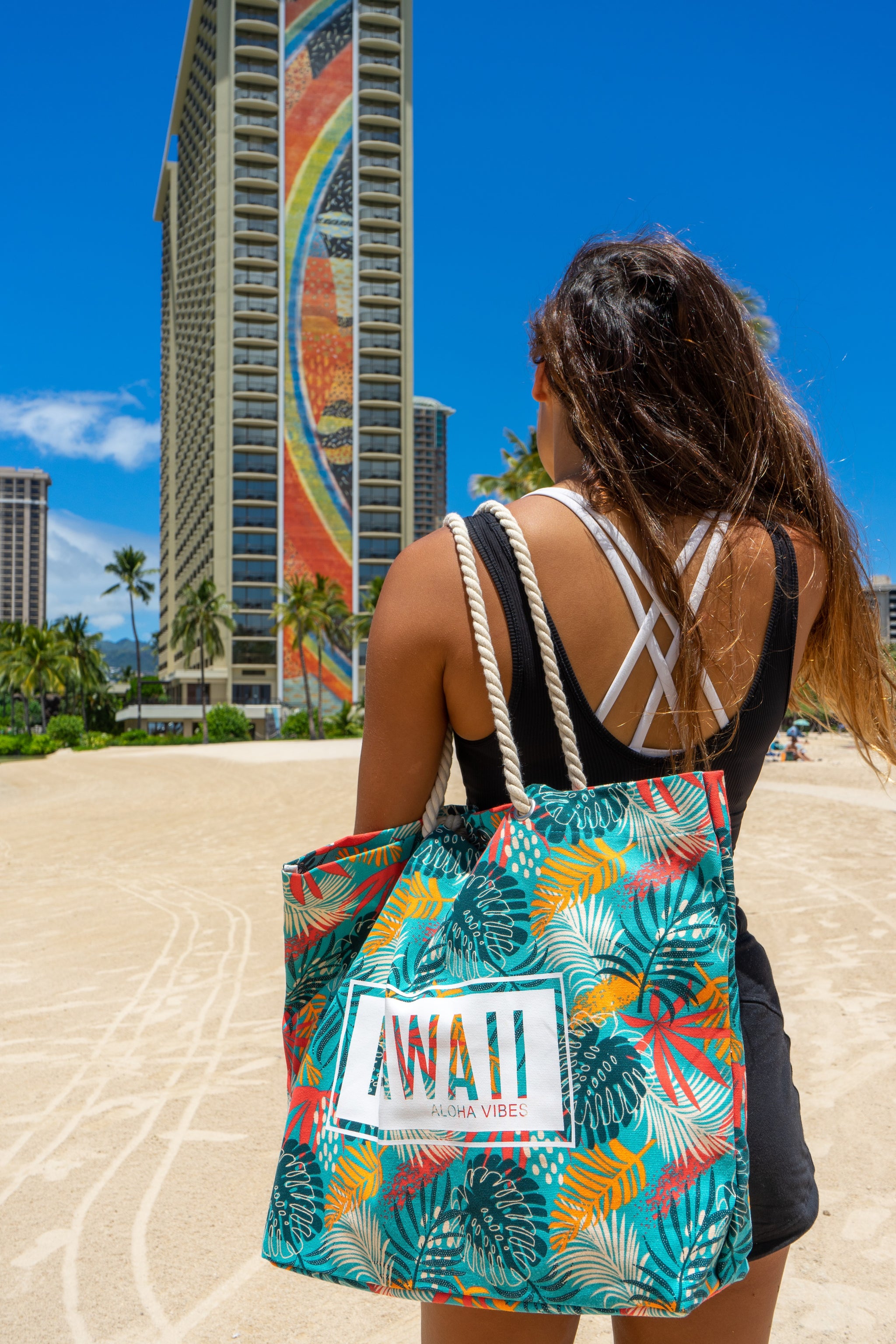 Tower and beach hotsell bag