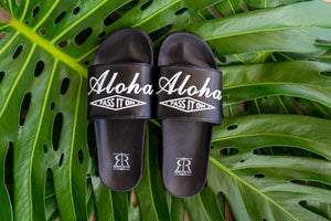 Slide into the essence of Aloha with Aloha Pass it On slides. Discover the perfect souvenir that adds a burst of color to your every step.