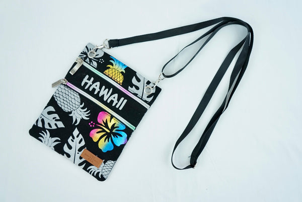 PASSPORT HOLDER BAG - HAWAII FLORAL [MULTIPLE COLORS]