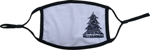 TRIBAL CHRISTMAS TREE FACE MASK ATHLETIC STRETCH FABRIC