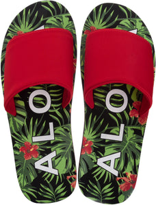 Ultimate Comfort. Red Aloha Slides (Limited Stock)