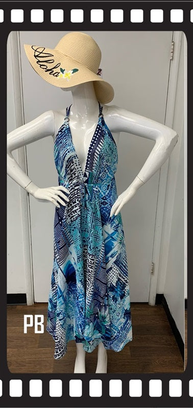 Dress Swag: Da Island Flow: Aloha Scarf Dress Convertible Magic! Wrap – R &  R Gifts Hawaii
