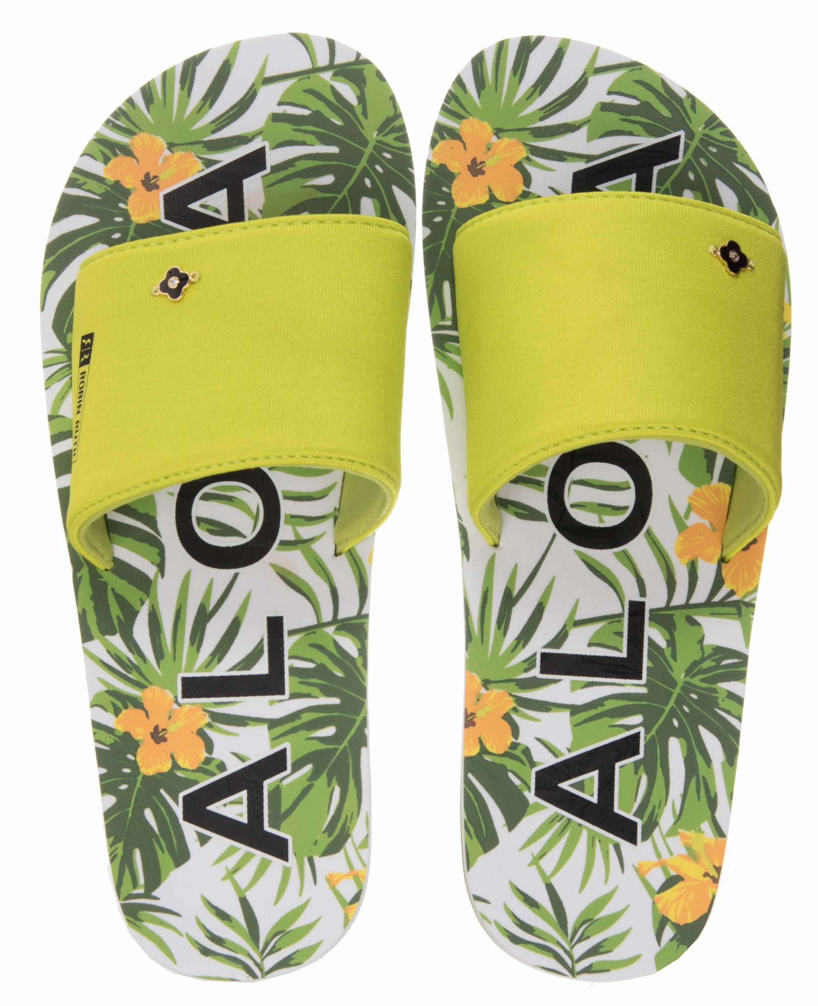 Glamorous Comfort - Discover Aloha Floral Slides!