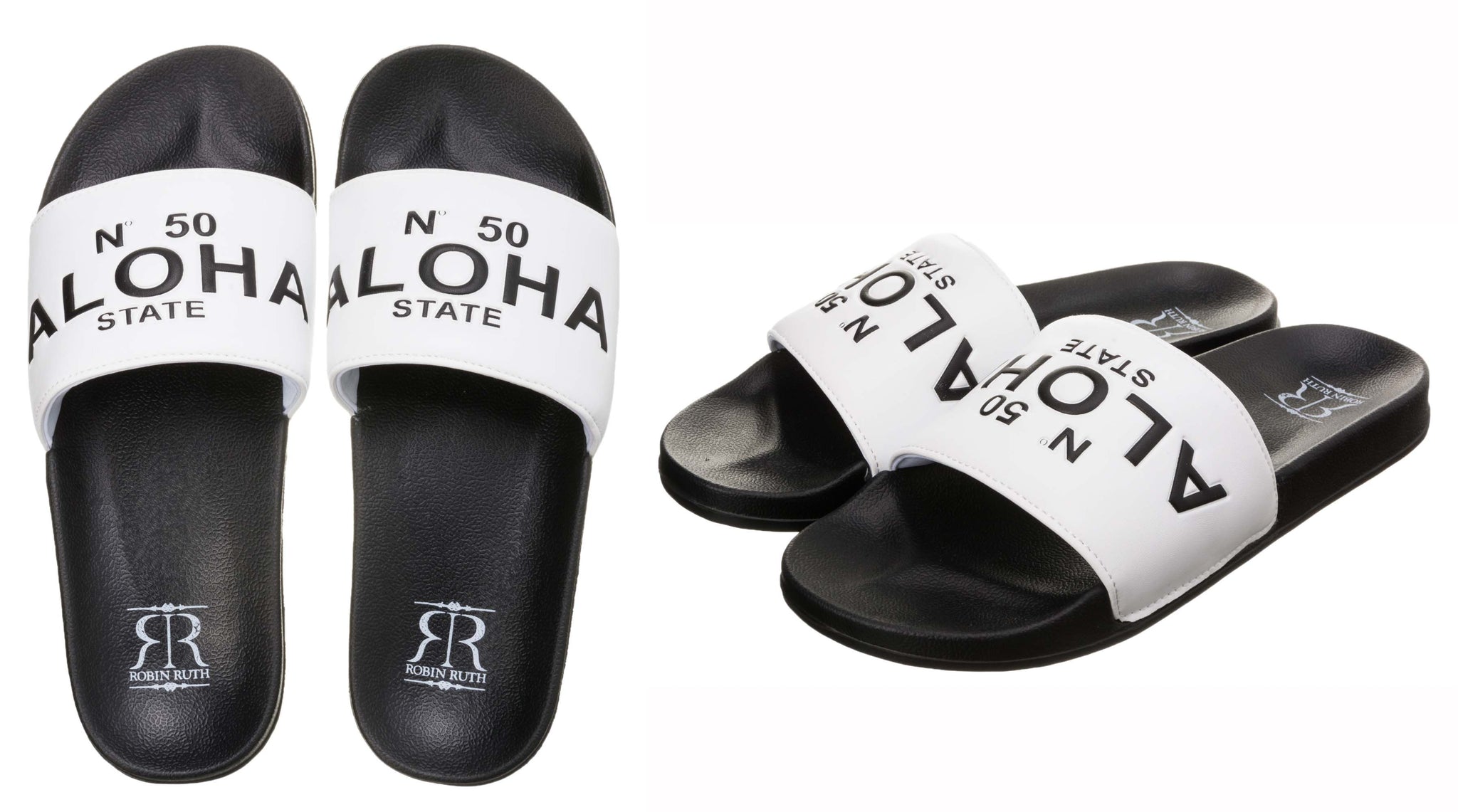 Slippah Slidahs: Level Up Yo' Collection: N 50 Aloha State Slides - Da Ultimate Footwear Souvenirs