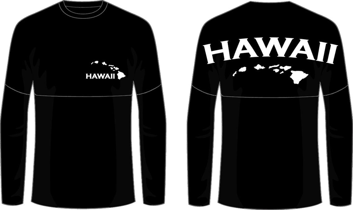 HAWAII LONG SLEEVE SOLID [MULTIPLE COLORS] SMALL -XL