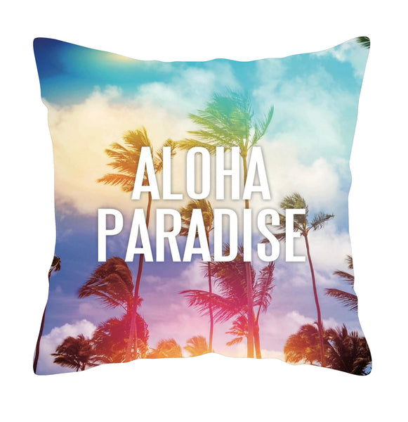 PILLOW COVER- PALM TREE
