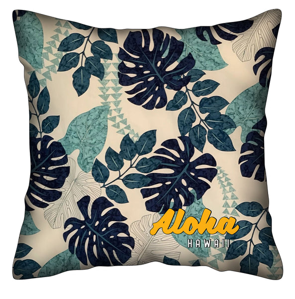 PILLOW COVER- TROPICAL LEAVES