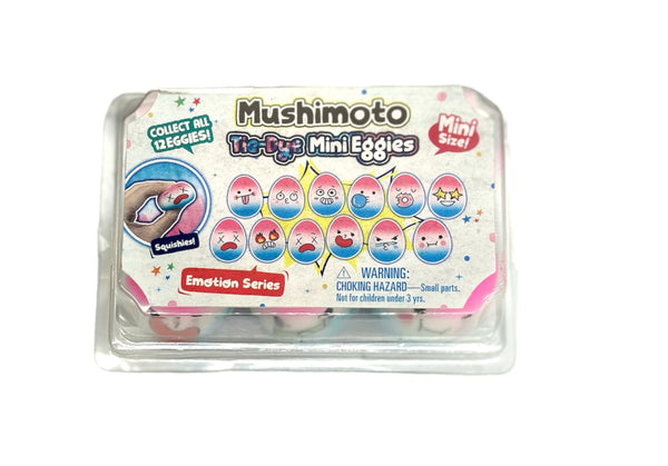 Egg-citing Deal: Mini-Sized Half-Dozen Mushimoto Squeeze Eggies - Bust Your Stress wit' Local Style and Multiple Designs