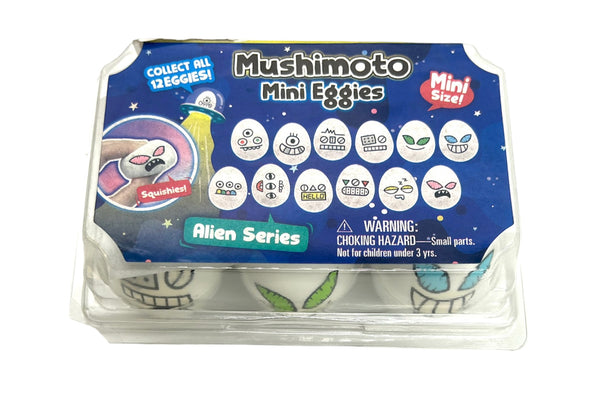 Egg-citing Deal: Mini-Sized Half-Dozen Mushimoto Squeeze Eggies - Bust Your Stress wit' Local Style and Multiple Designs