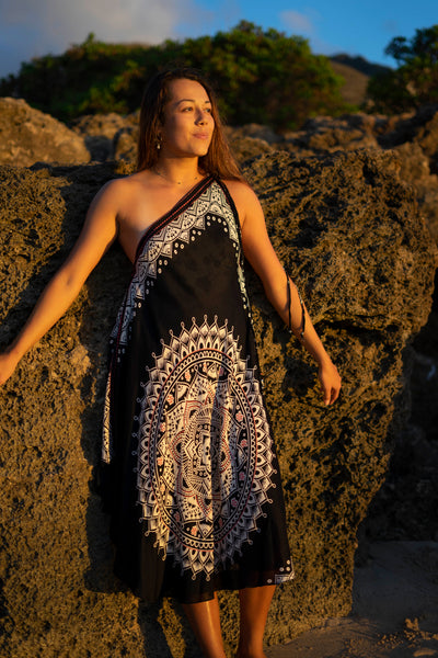 Dress Swag: Da Island Flow: Aloha Scarf Dress Convertible Magic! Wrap 'n' Flow wit' Style in Plenny Patterns